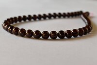 8mm Garnet Beads, Gemstone Beads for Necklace, Crystal Beads Jewelry