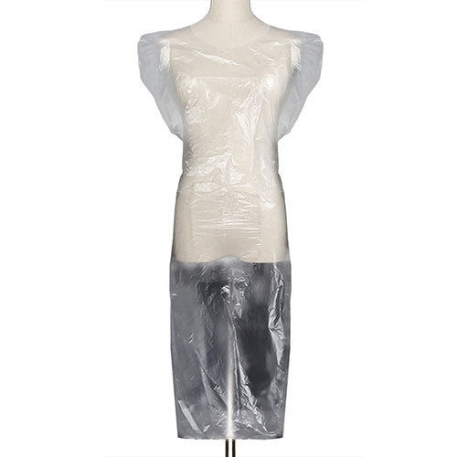 Disposable Plastic Barber Apron Application: Kitchen / Salon / Medical