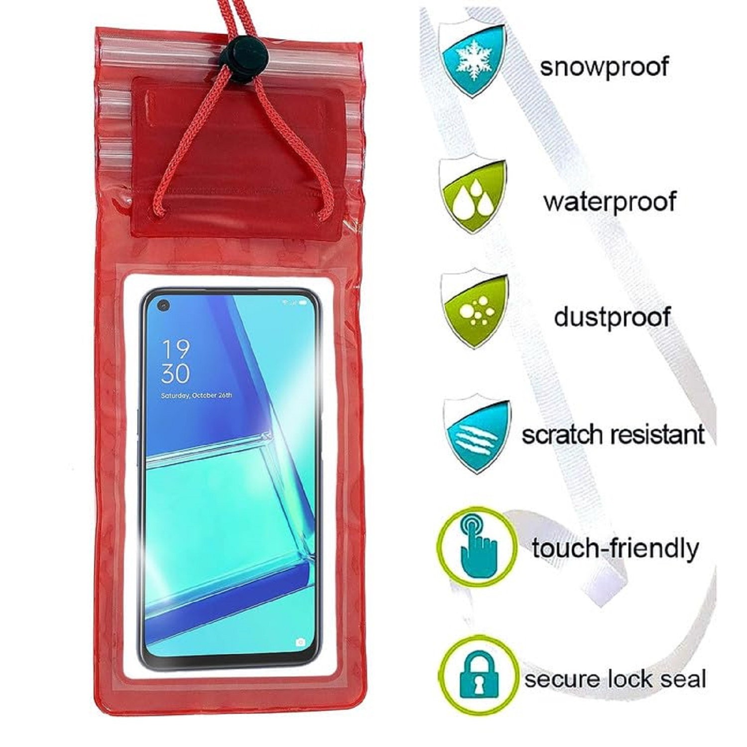 WATERPROOF MOBILE POUCH COVER