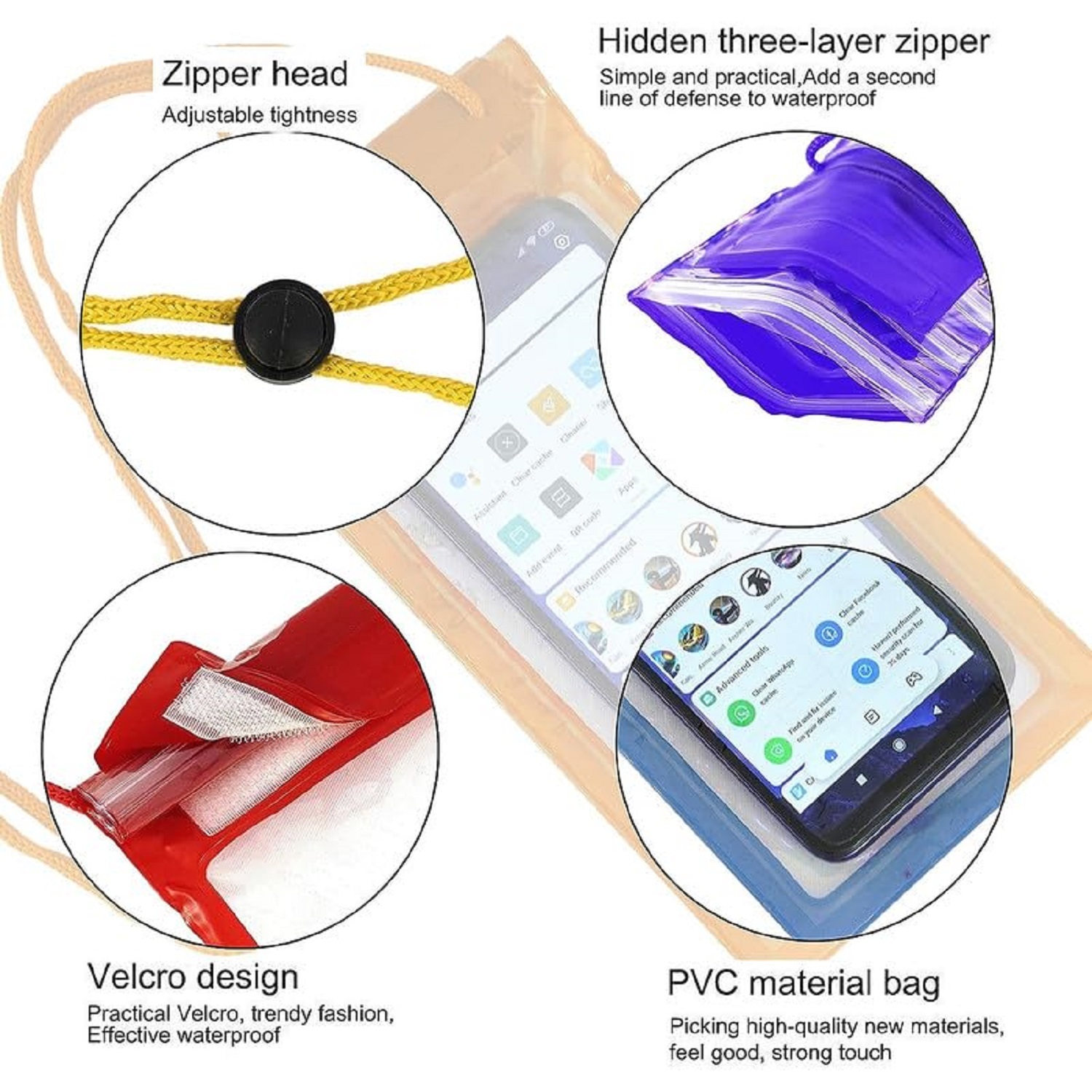 WATERPROOF MOBILE POUCH COVER