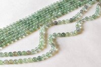 8mm Green Fluorite Beads, Gemstone Beads for Necklace, Crystal Beads Jewelry