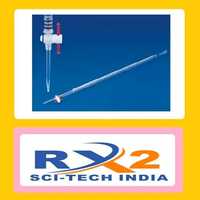 Burette Plastic Laboratory - Plastic Manual Control, Tube Shape | Durable, Easy To Use