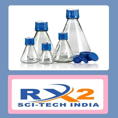 ERLENMEYER (CONICAL) FLASK With Screw Cap