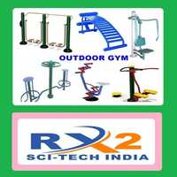 Outdoor Fitness Equipment - Ms Mild Steel, Weather-resistant Design For General Outdoor Exercise | Durable, Painted Surface Finish