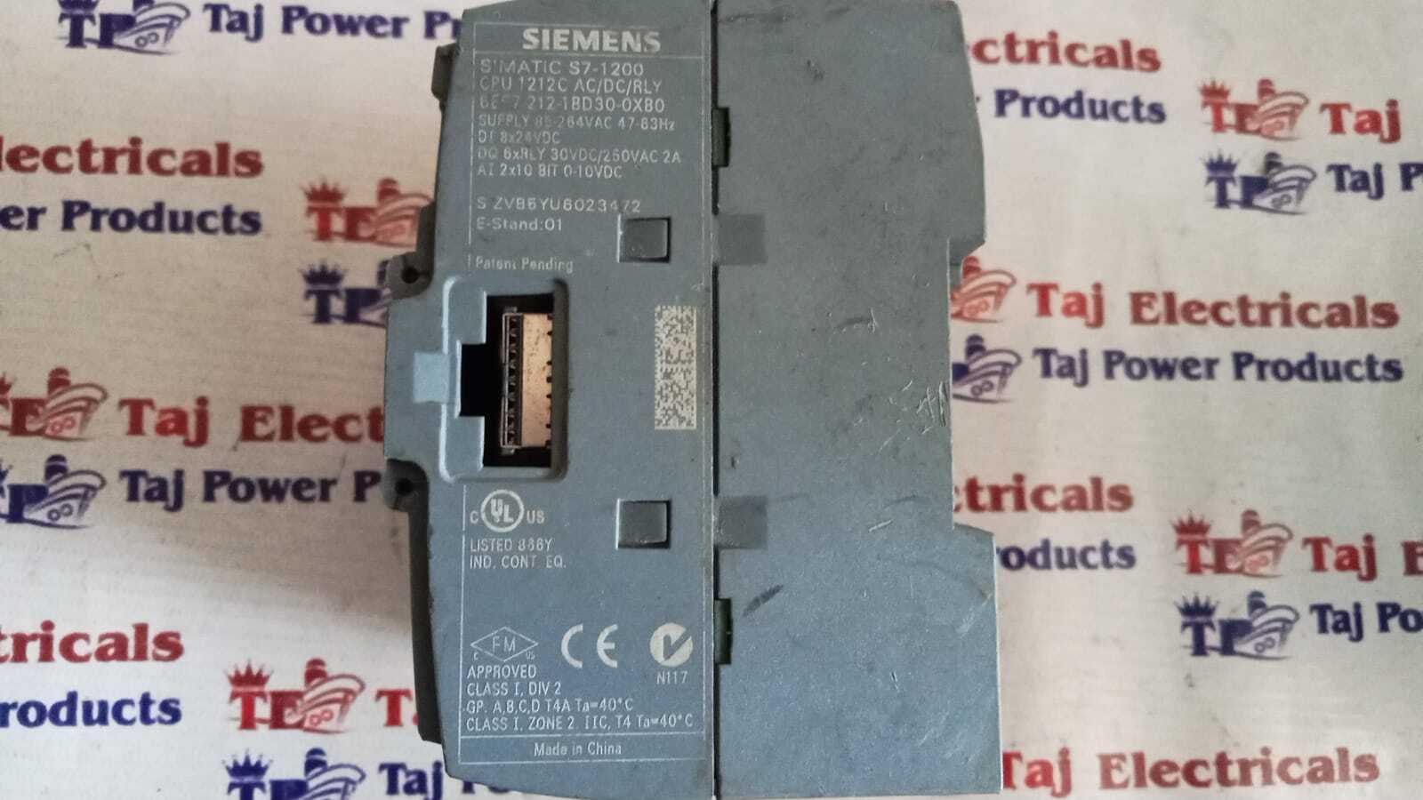 SIEMENS 6ES7 212-1BD30-0XB0 PLC