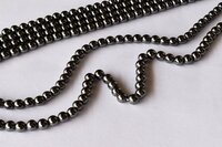 8mm Hematite Beads, Gemstone Beads for Necklace, Crystal Beads Jewelry