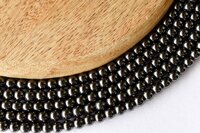 8mm Hematite Beads, Gemstone Beads for Necklace, Crystal Beads Jewelry