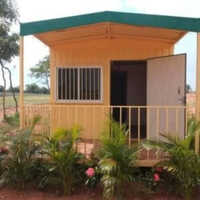 Portable Resort Cabin - Color: Yellow
