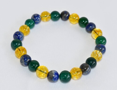 Promoting HAPPINESS Bracelet Crystal Beaded Bracelet