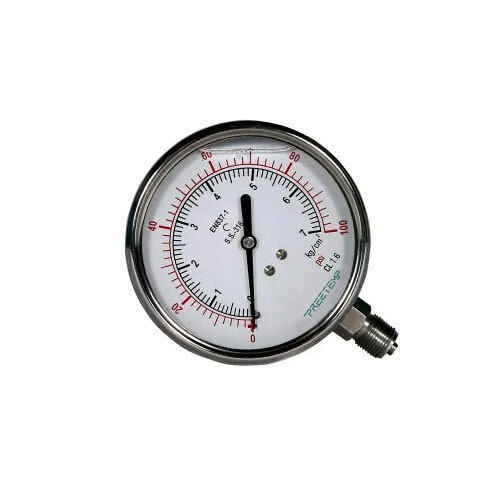 Silver Pressure Gauge