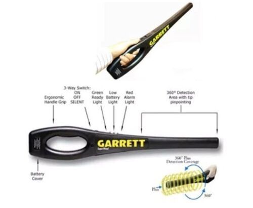 Garrett Superwand Hand Held Metal Detector