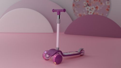 KIDS SCOOTER WITH LED WHEELS