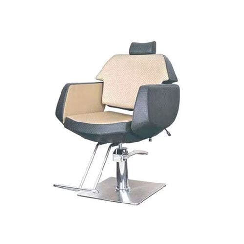 21.6 x 19.7 x 35.4 inches Leather Reclining Black and Cream Color Chair