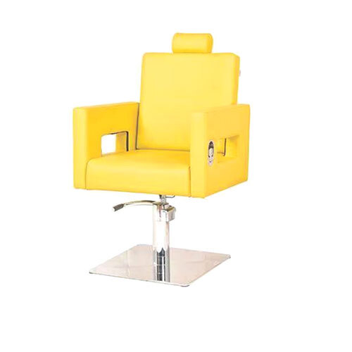 21.6 x 19.7 x 35.4 inches Leather Reclining Yellow Color Chair