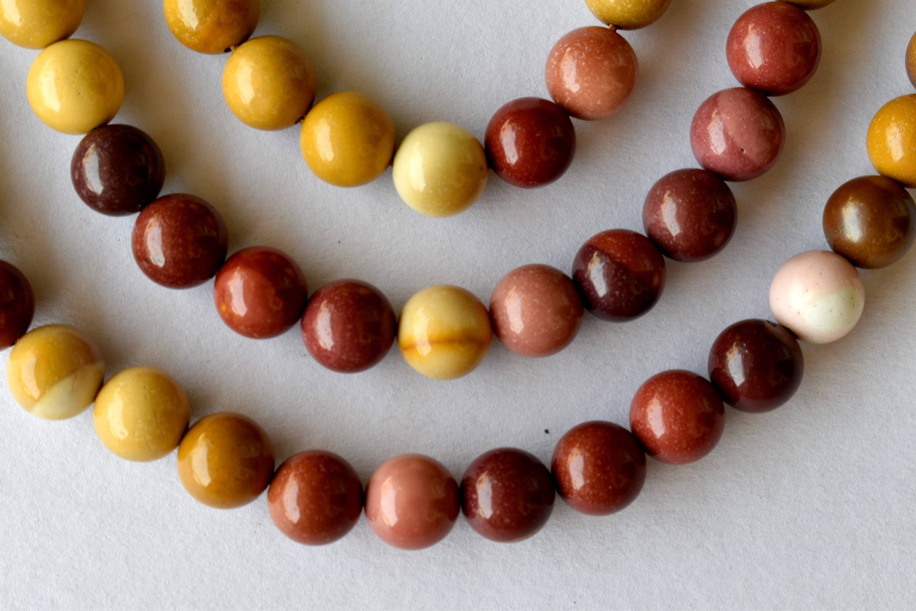 8mm Mookaite Beads, Gemstone Beads for Necklace ,Crystal Beads Jewelry