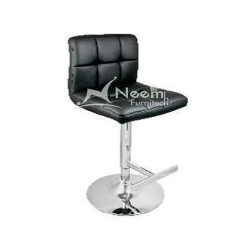 Black Nf-188 Height Adjustable Bar Stool