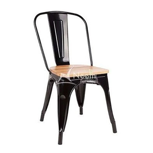 Green & Yellow Nf-167 Plastic Restaurant Chair