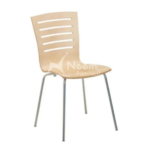 Polished Nf-166 Wooden Restaurant Chair