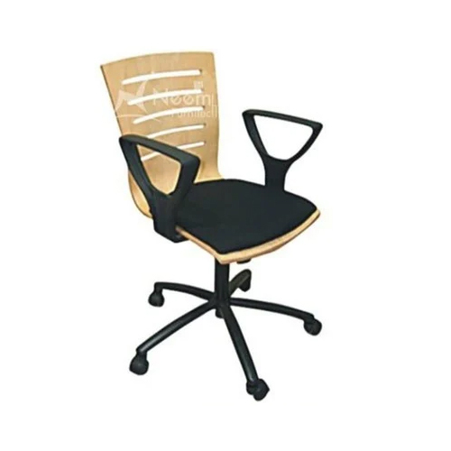 NF-149 Wood Back Rotatable Conference Chair
