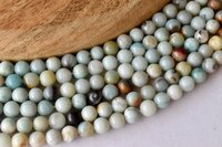 8mm Multi Amazonite Beads, Gemstone Beads for Necklace ,Crystal Beads Jewelry