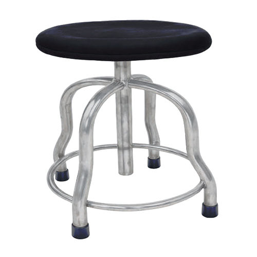 AZ-1045 SS Revolving Stool With Cushion Top