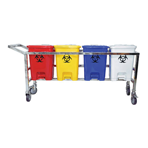 AZ-1051 Bio Medical Waste Trolley