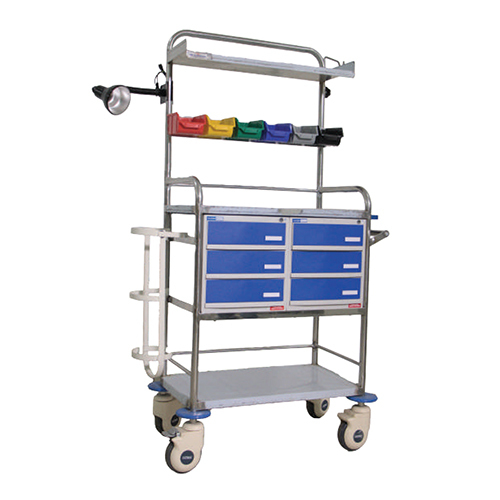 AZ-1042 SS Crash Cart