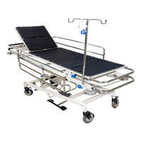 Az-1030 Emergency Recovery Hydraulic Trolley - Color: Metallic With Black Cushions