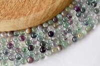 8mm Multi Fluorite Beads, Gemstone Beads for Necklace ,Crystal Beads Jewelry