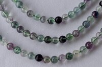 8mm Multi Fluorite Beads, Gemstone Beads for Necklace ,Crystal Beads Jewelry