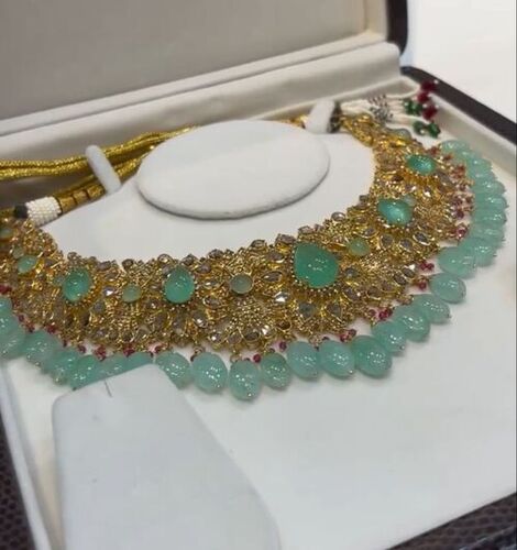 Uncut Diamonds Polki Necklace