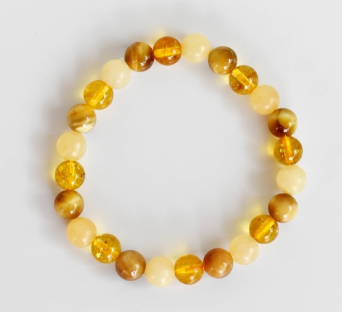 SOLAR PLEXUS Chakra Bracelet (Yellow) Crystal Beaded Bracelet