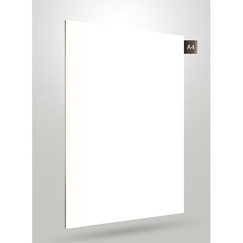 Cm 10 Solid Color Laminate Sheet - Color: White