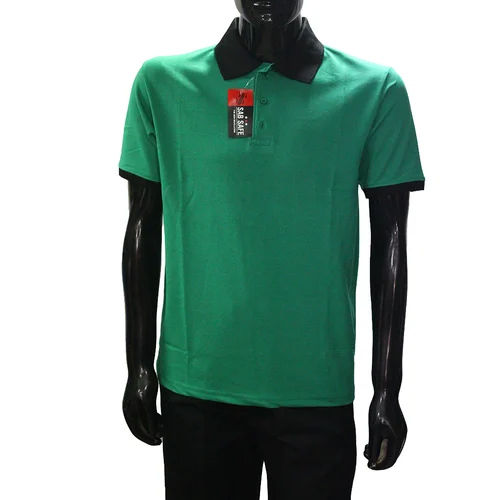 Green Collar T Shirt