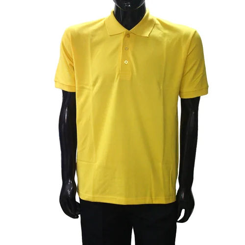 Yellow Mens T Shirt Age Group: Adult