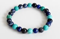 Throat Chakra Crystal Bracelet Crystal Beaded Bracelet