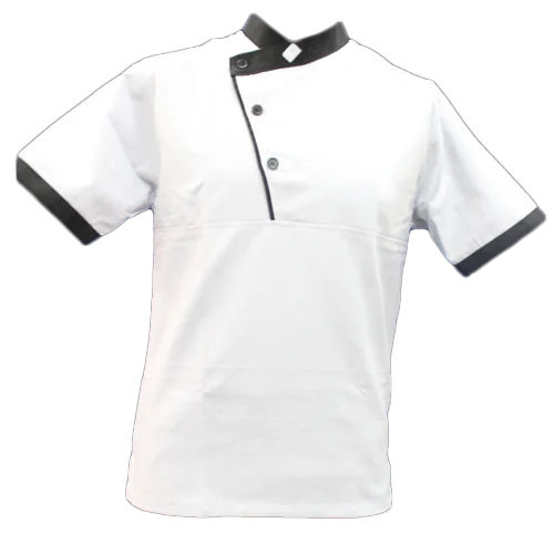 Mens White Cotton Chef Coat