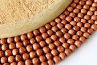 8mm Red Sandstone  Beads, Gemstone Beads for Necklace, Crystal Beads Jewelry