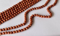 8mm Red Sandstone  Beads, Gemstone Beads for Necklace, Crystal Beads Jewelry