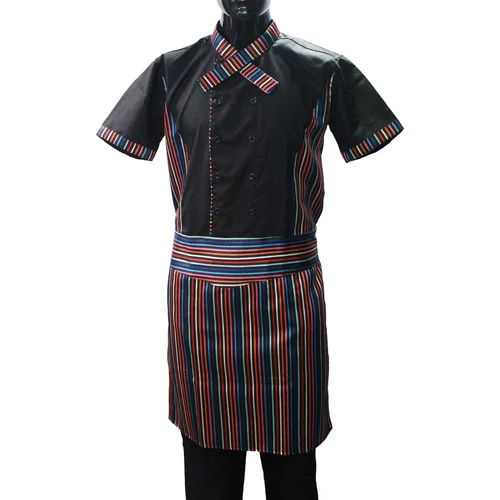 Black Waiter Uniform