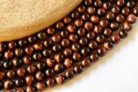 8mm Red Tiger Eye Beads, Gemstone Beads for Necklace ,Crystal Beads Jewelry