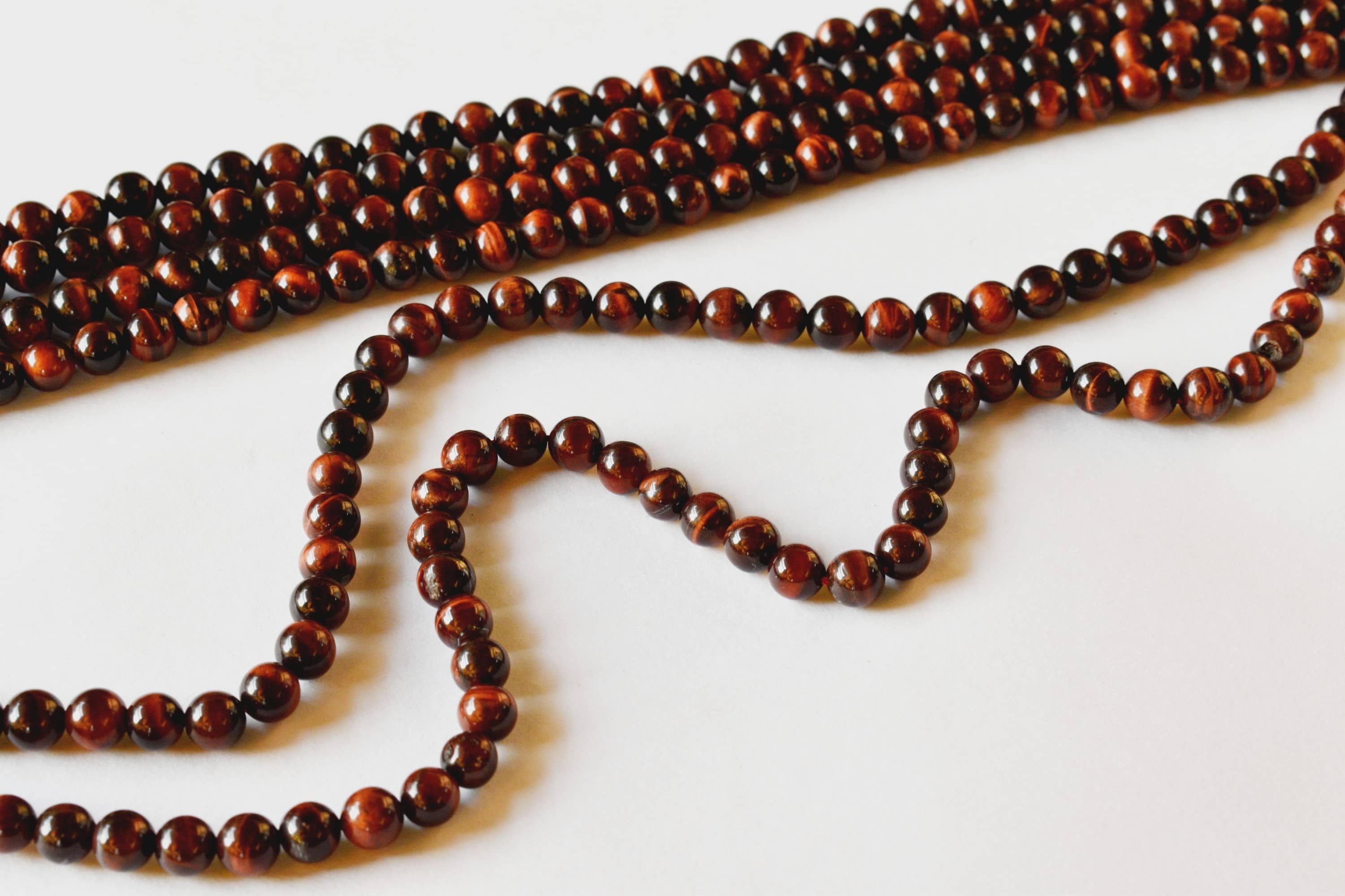 8mm Red Tiger Eye Beads, Gemstone Beads for Necklace ,Crystal Beads Jewelry