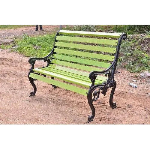 RCC OUTDOOR CAST IRON GARDEN BENCH