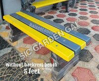 RCC WITHOUT BACK REST STRIPS BENCH
