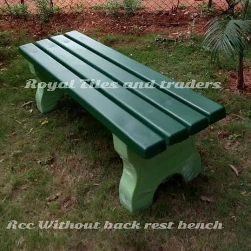 RCC Eco Garden Bench - Recycled Concrete, Sustainable Design, Weather Resistant finish, Perfect for Outdoor Spaces