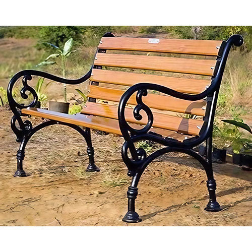 RCC OUTDOOR CAST IRON GARDEN BENCH