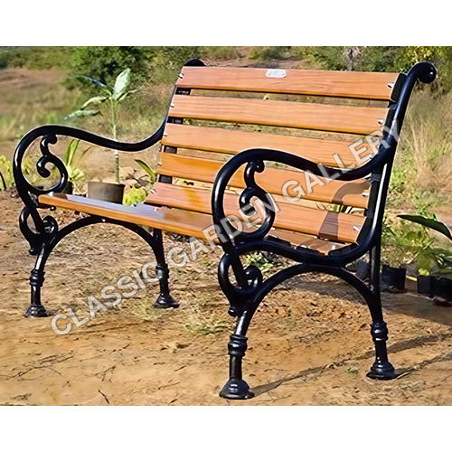 RCC OUTDOOR CAST IRON GARDEN BENCH