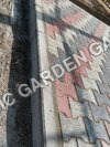 Grey Concrete Kerb Stone With Interlocking Paver Block - Carbonation Coefficient: Low