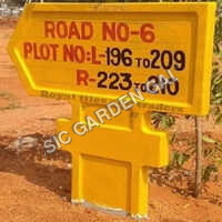 40mm Road Direction Board - Cavity: Solid