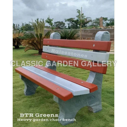 L Shape RCC Garden Bench